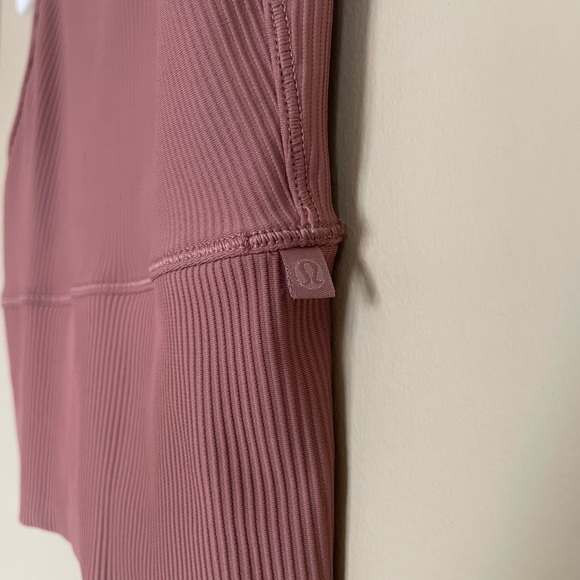 Lululemon Power Pivot Tank *Rib (Spiced Chai) - Picture 7 of 8